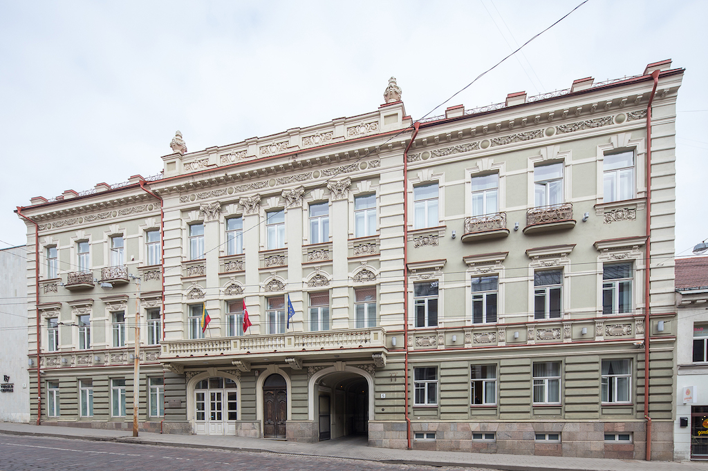 LR Kultūros ministerija, arch. K.Korojedovas, 1901 m.( rekonstrukcija A.Kunigėlis, 1971 m.). Foto: N.Tukaj