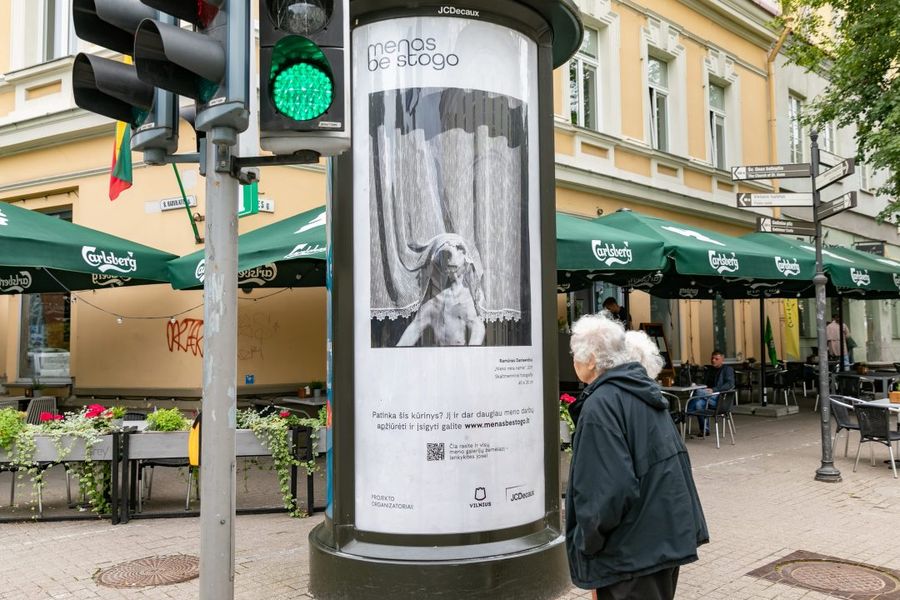  „Menas be stogo“, foto: Vilniaus savivaldybės