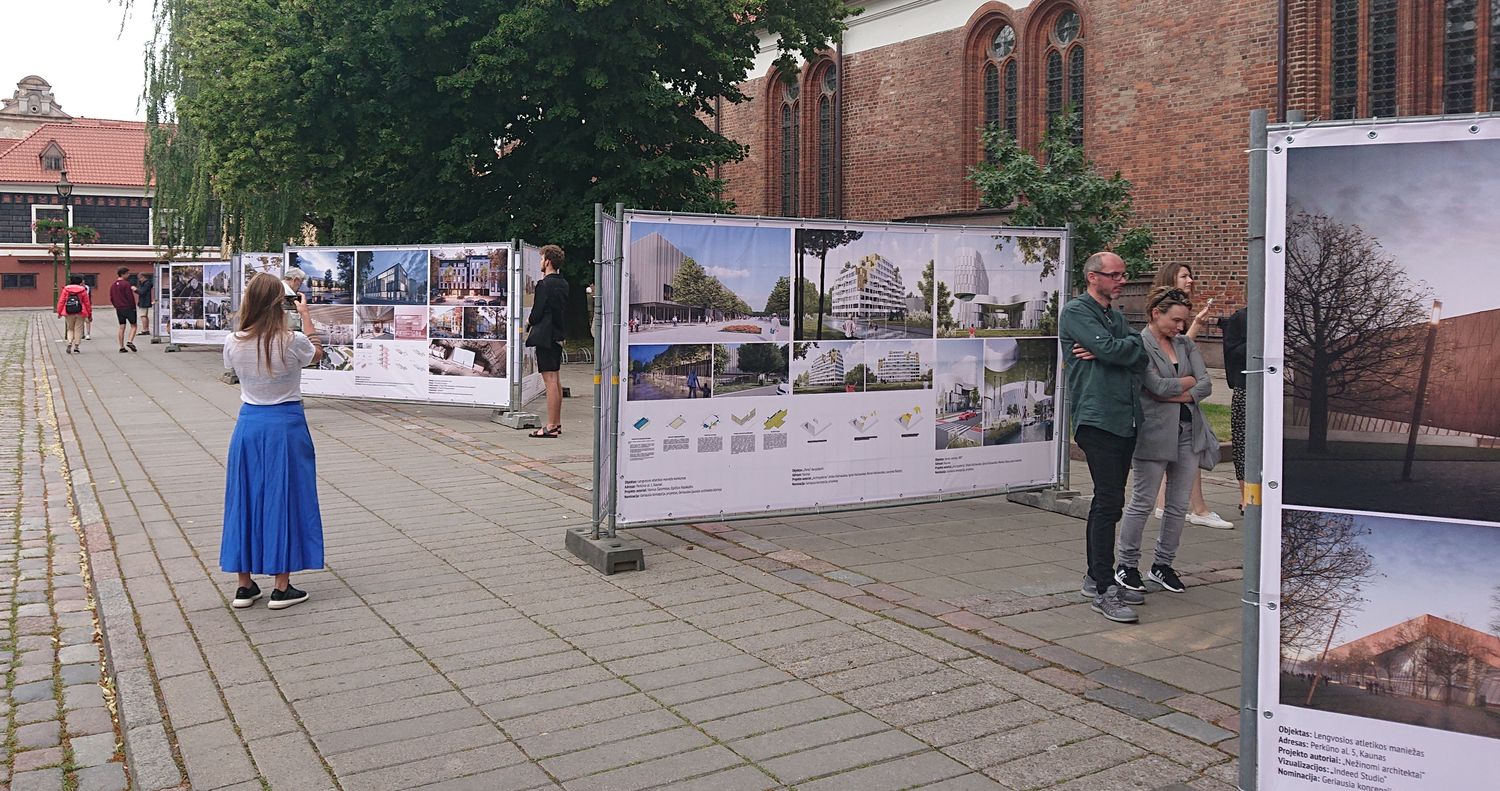 Viena seniausių ir tvirčiausių liepos 1-osios šventės akcentų Kaune – konkursas „Kaunas: architektūra“. Foto: ©PILOTAS.LT