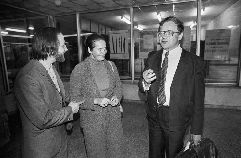 Vilpišauskas ir Martinaitis, R.Požerskis, 1982 m.
