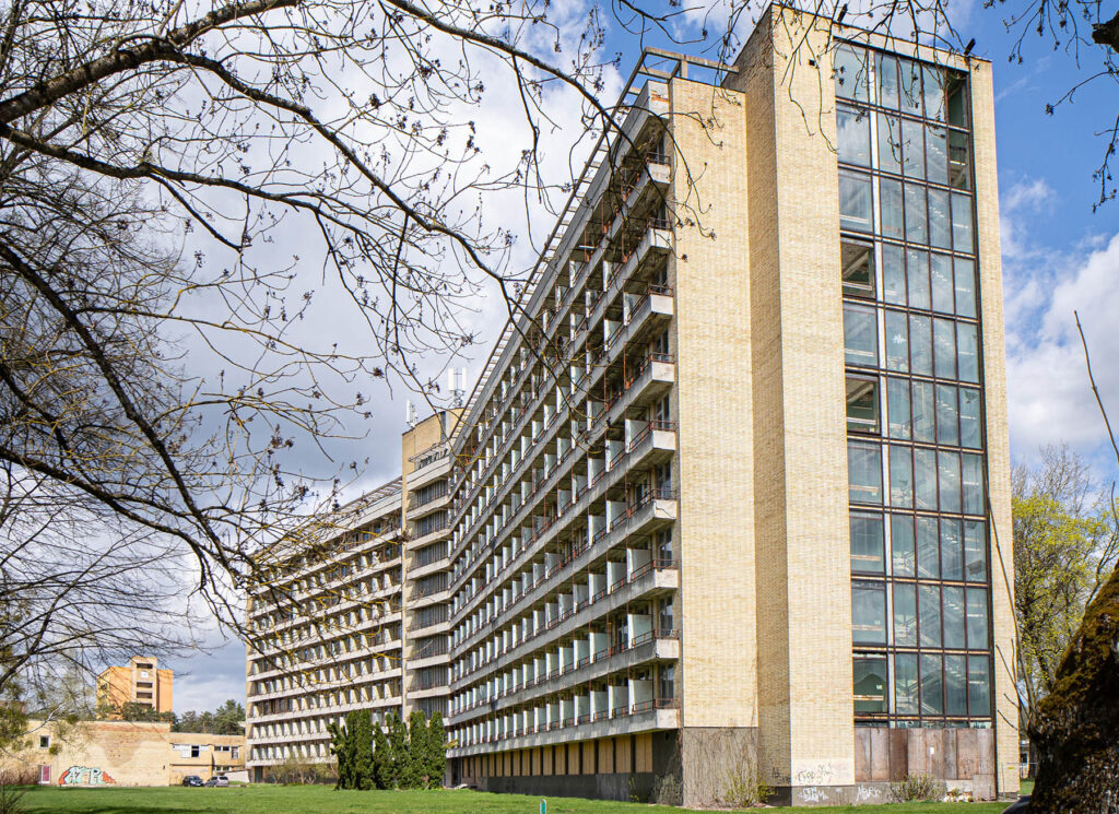 Sanatorija „Nemunas“ (arch. E.Tamoševičius, P.Adomaitis; 1970 m.). Foto: LNTPA