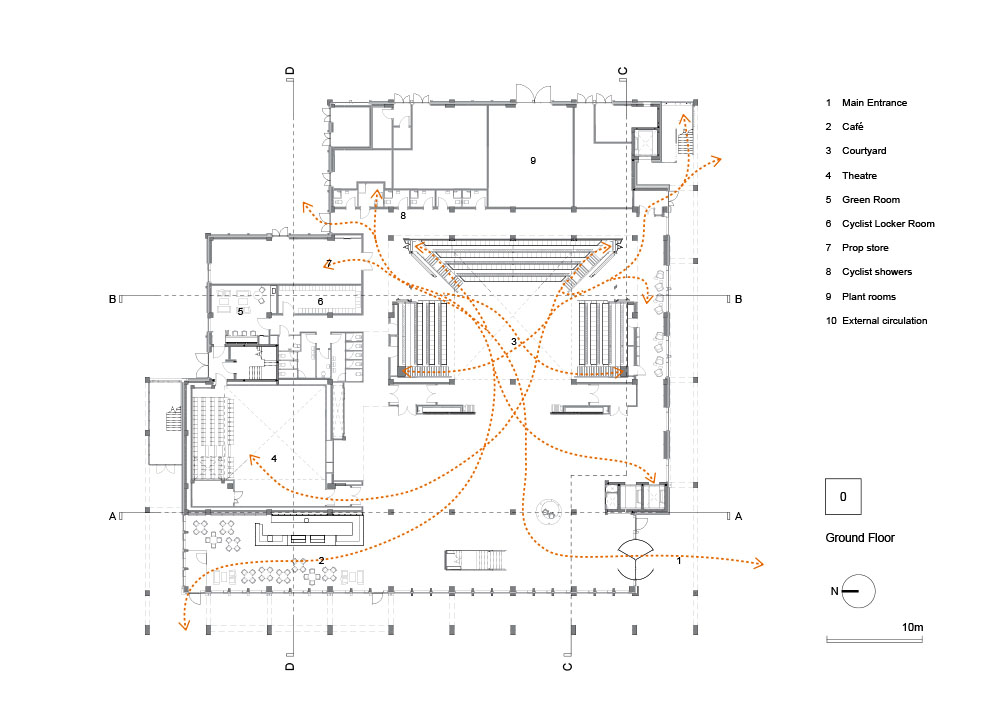 Kingstono universitetas (arch. „Grafton Architects“), 2022 metų Mies van der Rohe apdovanojimas. 