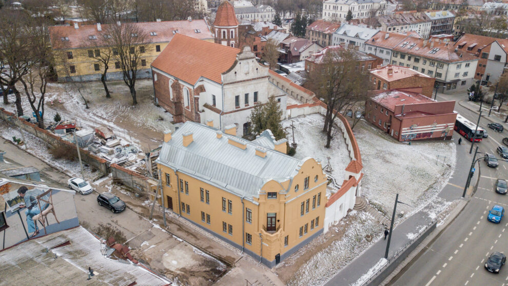 Seserų benediktinių vienuolyno kompleksas Kaune. Foto: Kauno savivaldybės. 