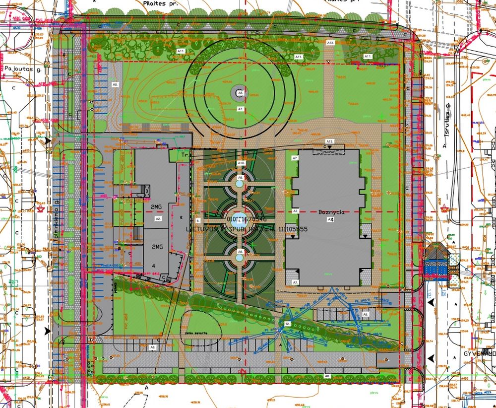 Skveras Tolminkiemio g. 4, Vilniuje (projektavimo įmonė „Lagos projektai“; PV Kęstutis Akelaitis, PDV Dėja Želvienė, arch. Gintaras Čaikauskas, Marius Šaliamoras, Kęstutis Akelaitis, Andrej Pleškov).