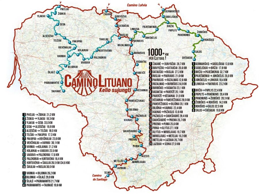 Pav.: Camino Lituano