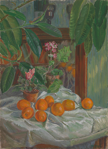 Mečislovas Bulakas (1907–1994). Natiurmortas su apelsinais. 1955. LNDM