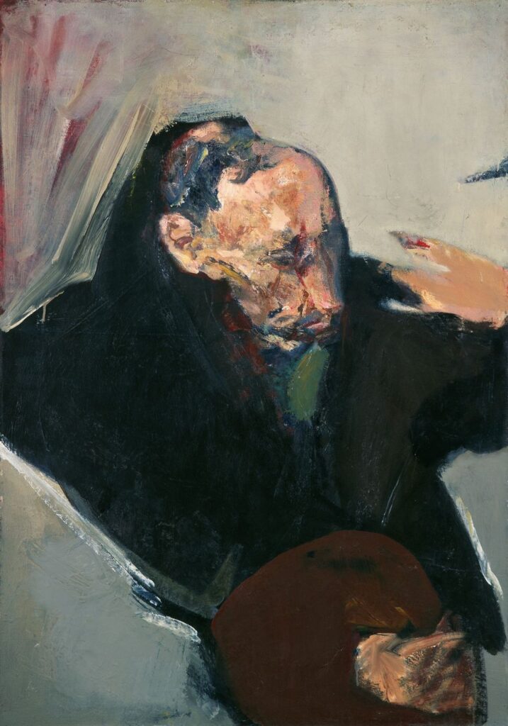 Justino Mikučio portretas. Arūnas Vaitkūnas, 1984.