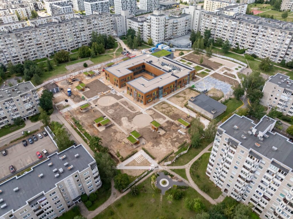 Lopšelis-darželis Pilaitėje (PV I.Puidokaitė, arch. S.Kėblienė, G.Sabaliauskas). Foto: S.Žiūros.