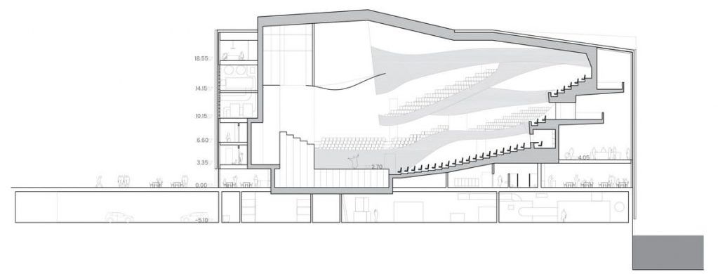 M.K.Čiurlionio koncertų centras Žemojoje Fredoje, Kaune (projektuotojai: „Paleko archstudija“, „Baltic Engineers“). Projekto autoriai: R.Palekas, B.Puzonas, D.Uogintė, A.Palekienė,U.Morkūnaitė, K.Burbaitė, R.Samackaitė.