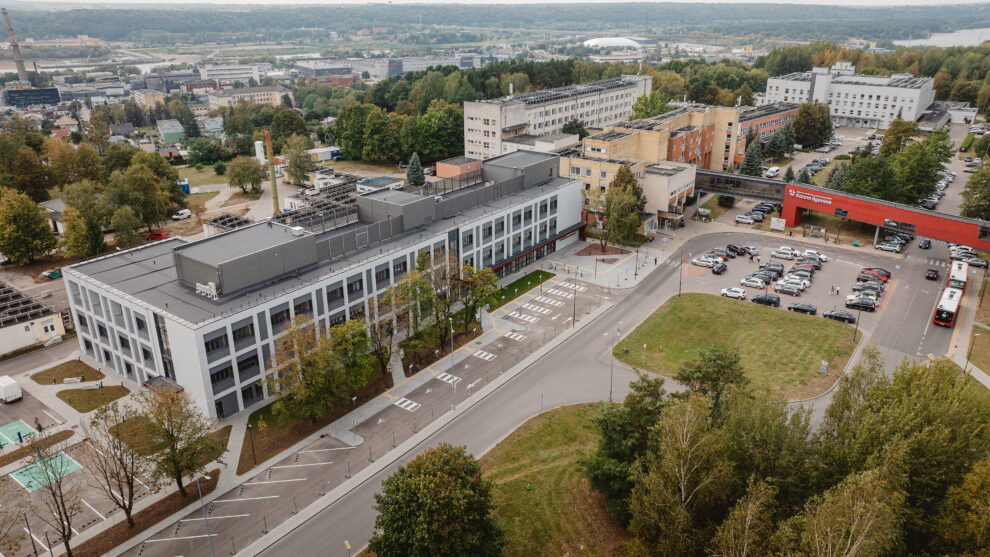 LSMU ortopedijos ir traumatologijos korpusas Josvainių g. 2 (arch. „Projektų ekspertai“).