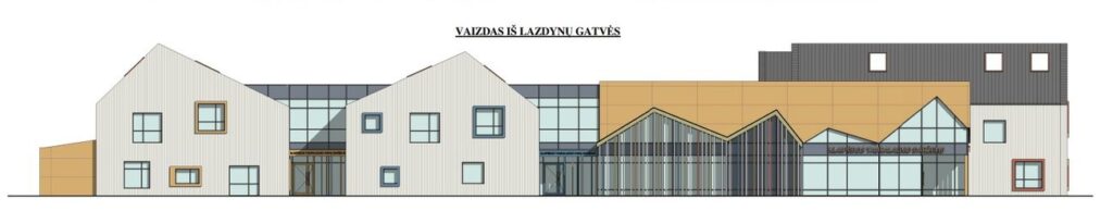 Vaikų lopšelis-darželis „Tauras“ Klaipėdoje (PV D.Zubavičienė, arch. A.Brejeva, J.Juzėnas).