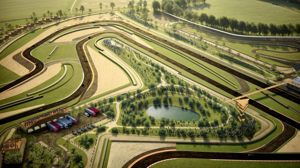 „Lithuanian Motorsport Park“ (arch. „DO Architects“).