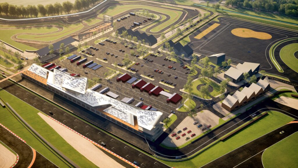 „Lithuanian Motorsport Park“ (arch. „DO Architects“).