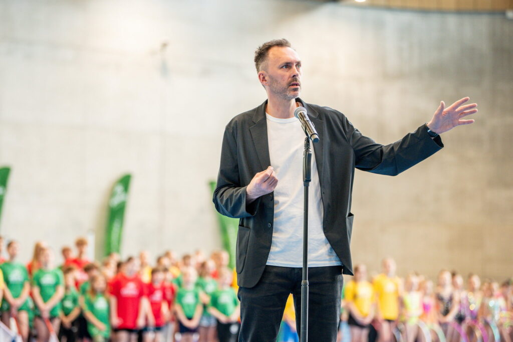 Prezidento Valdo Adamkaus lengvosios atletikos maniežo architekto Tomo Kulešos vadovaujamas kolektyvas siekė sukurti pastatą, kuris būtų funkcionalus, patogus ir kompaktiškas. Foto: Kauno savivaldybės.