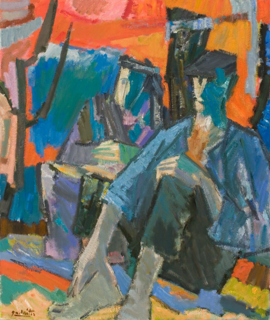 „Vakaras. II“, A.Gudaitis 1967 m.