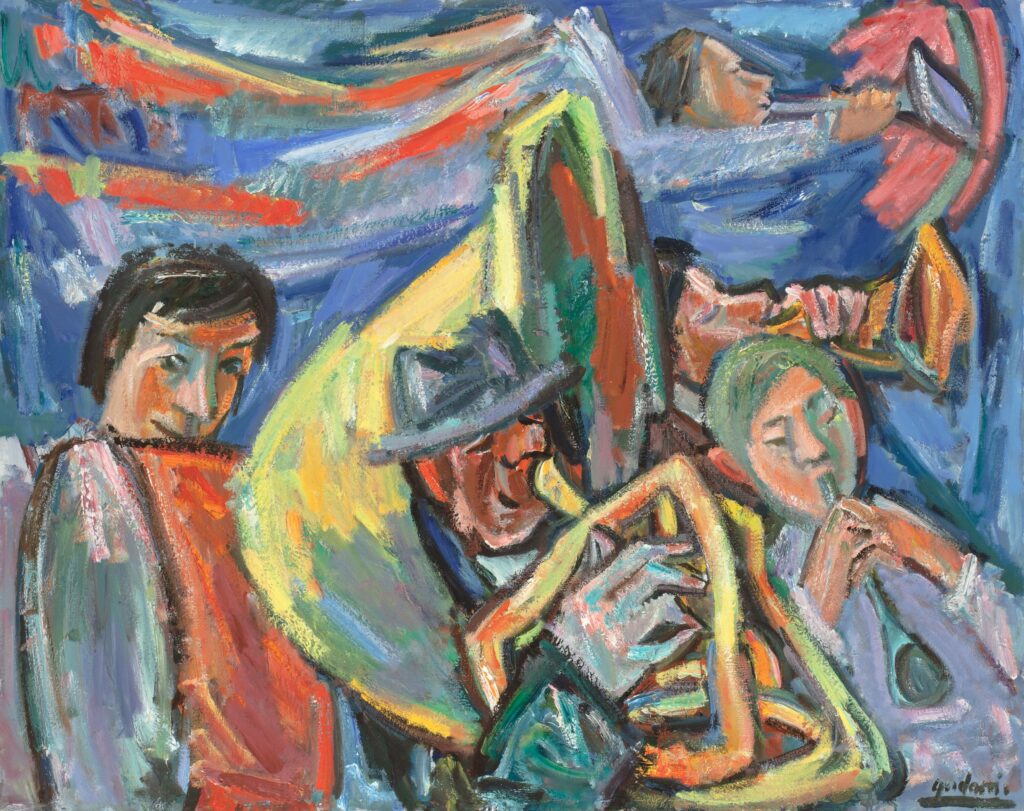 „Kaimo orkestras“, A.Gudaitis, 1974-1976 m.