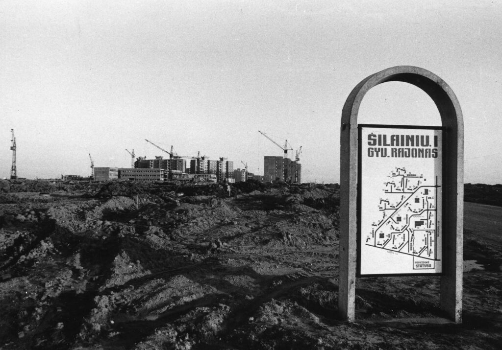 Šilainių statybos pradžia, R.Požerskis.