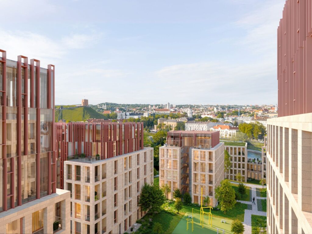 Konkursinis projektas devizu „Celebrate the Hill“.