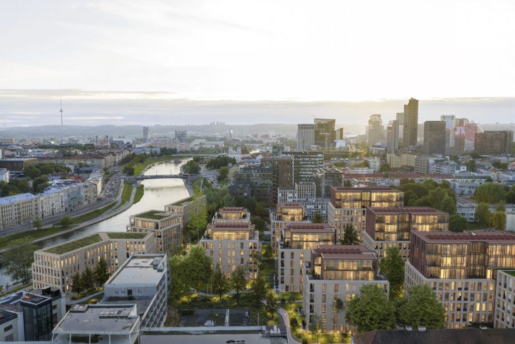 Konkursinis projektas devizu „Celebrate the Hill“.