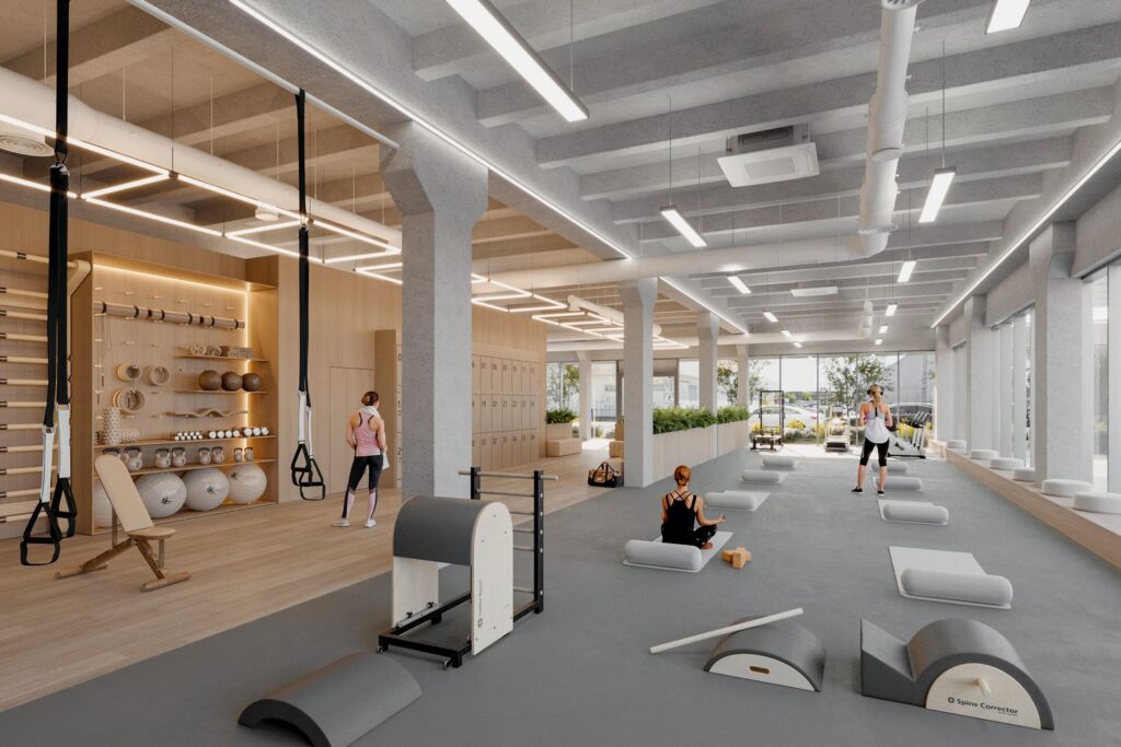 Biurų bei prekybos ir paslaugų erdvių kompleksas Kaune (projektuotojas „A2SM“; architektai: A.Sasnauskas, V.Malenko, G.Frišmantaitė,-Gudaitienė K.Davydenko, G.Dailydaitė). Vizualizacija: „KRS“. 