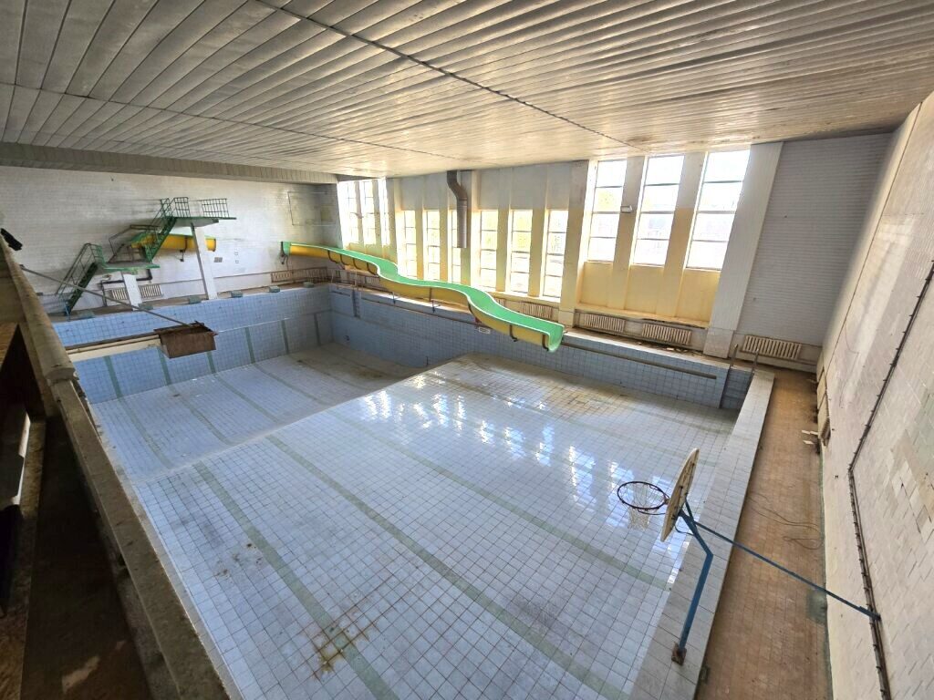 Buvęs„Dinamo“ baseinas Klaipėdoje. Foto: Turto banko. 