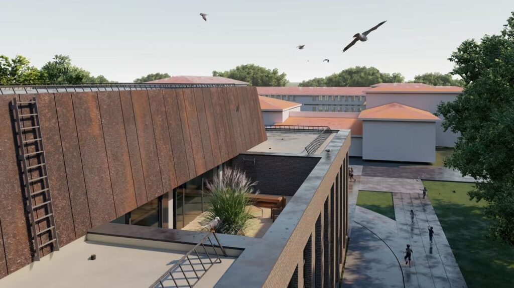 Jūrų inžinerijos ir atsinaujinančios energijos kompetencijų centras (arch. G.Petrauskas, A.Baužys (PV), L.Marčiulaitienė).