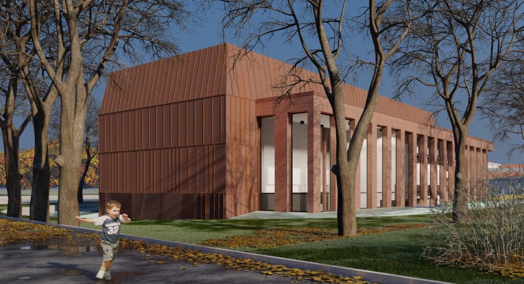 Jūrų inžinerijos ir atsinaujinančios energijos kompetencijų centras (arch. G.Petrauskas, A.Baužys (PV), L.Marčiulaitienė).