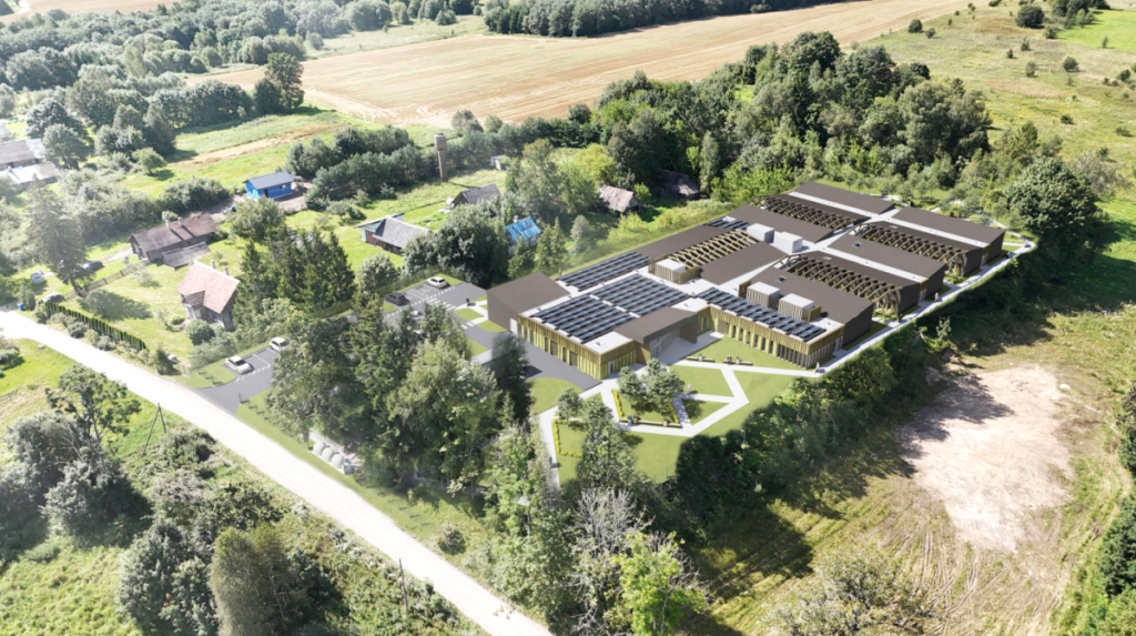 Globos namai Vilniaus rajone (SPV M.Brežinskas, arch. Ž.Gedmintas). 