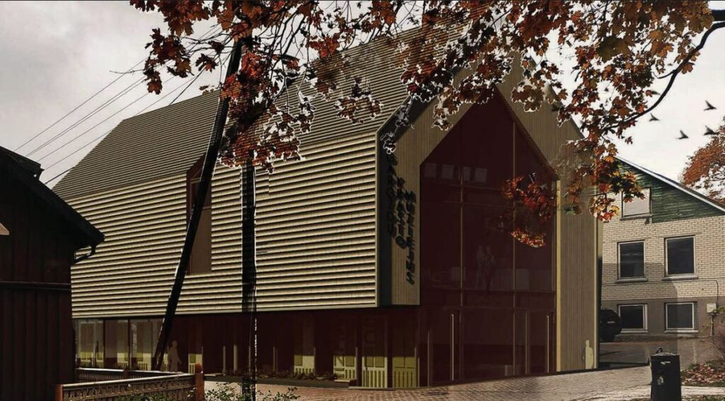 Gargždų krašto muziejus (rekonstrukcijos projektuotojas - IĮ Sauliaus Remeikos dizaino studija).