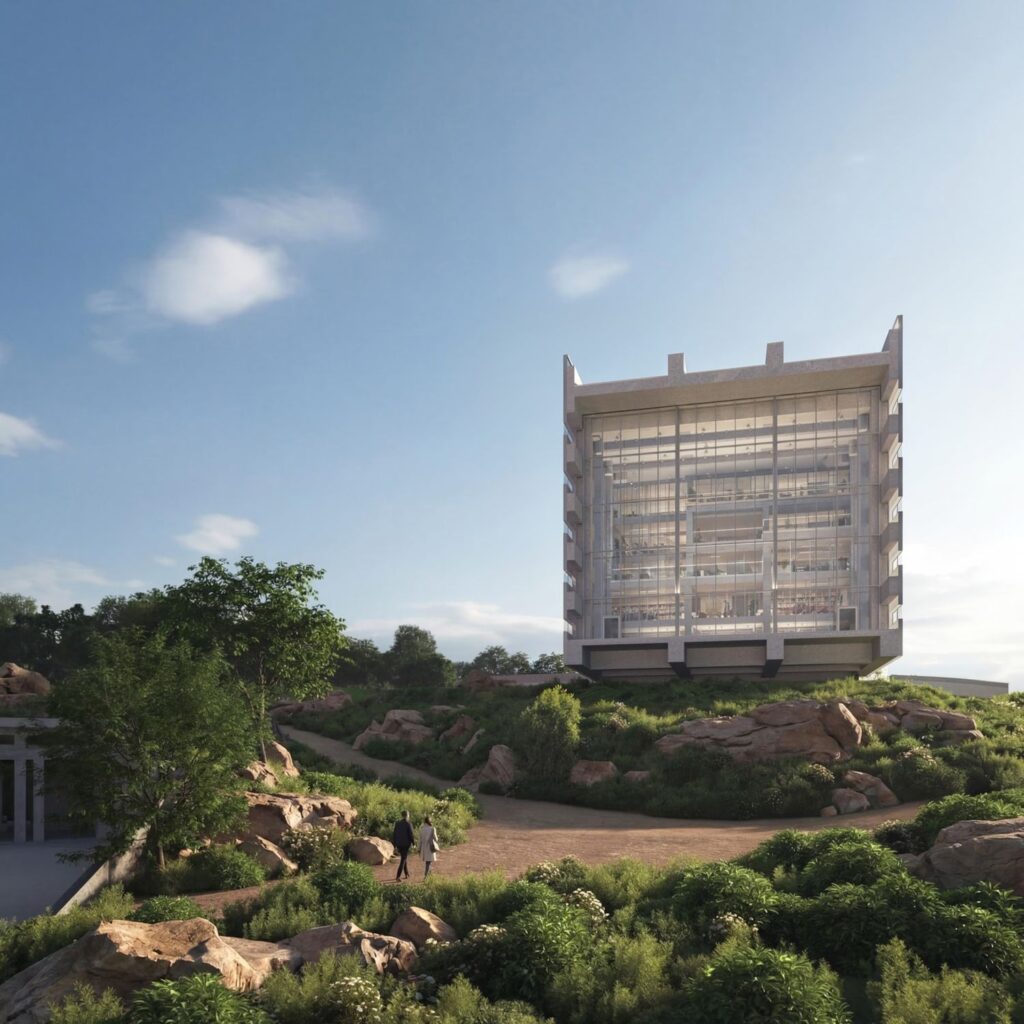 TUMO konvergencijos centras Jerevane (arch. MVRDV).