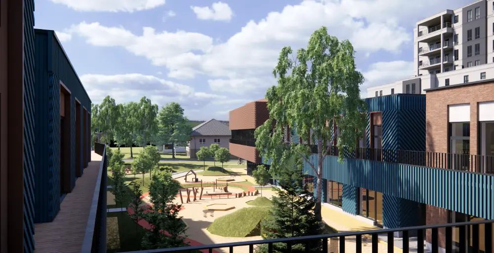 Vaikų darželis Šnipiškėse (arch. MB „Statinio projektas“ ). 