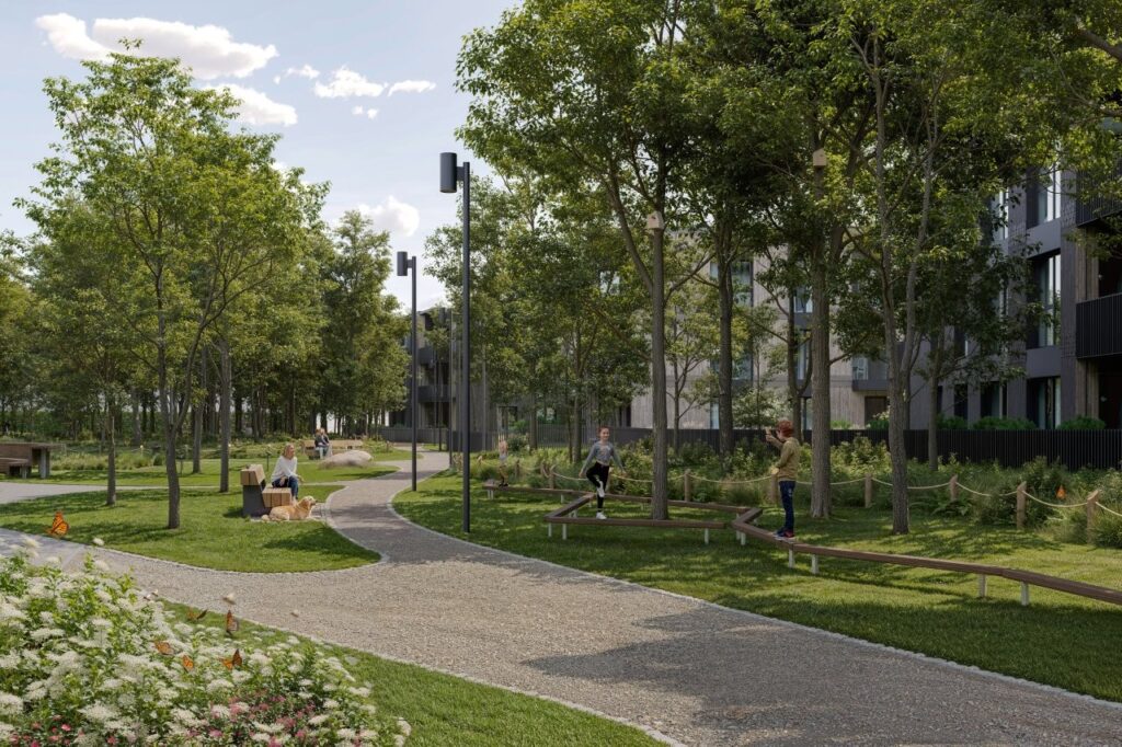 „Sakų“ kvartalo parkas („Darnu Group“). 