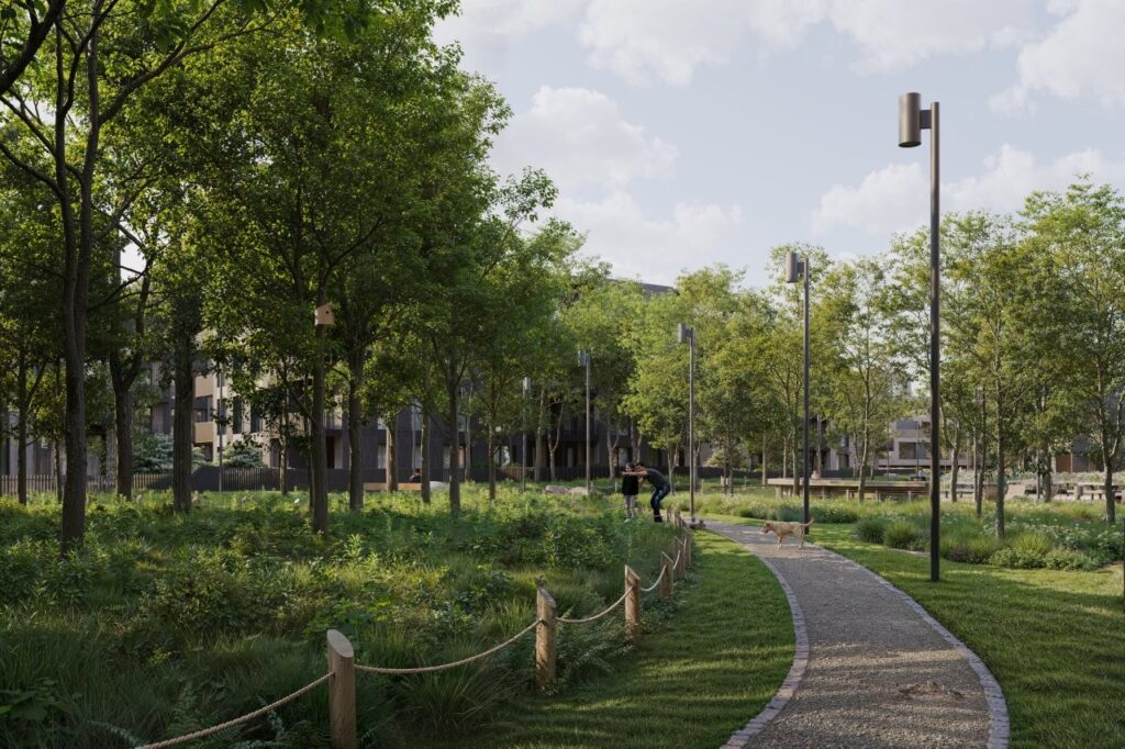 „Sakų“ kvartalo parkas („Darnu Group“). 