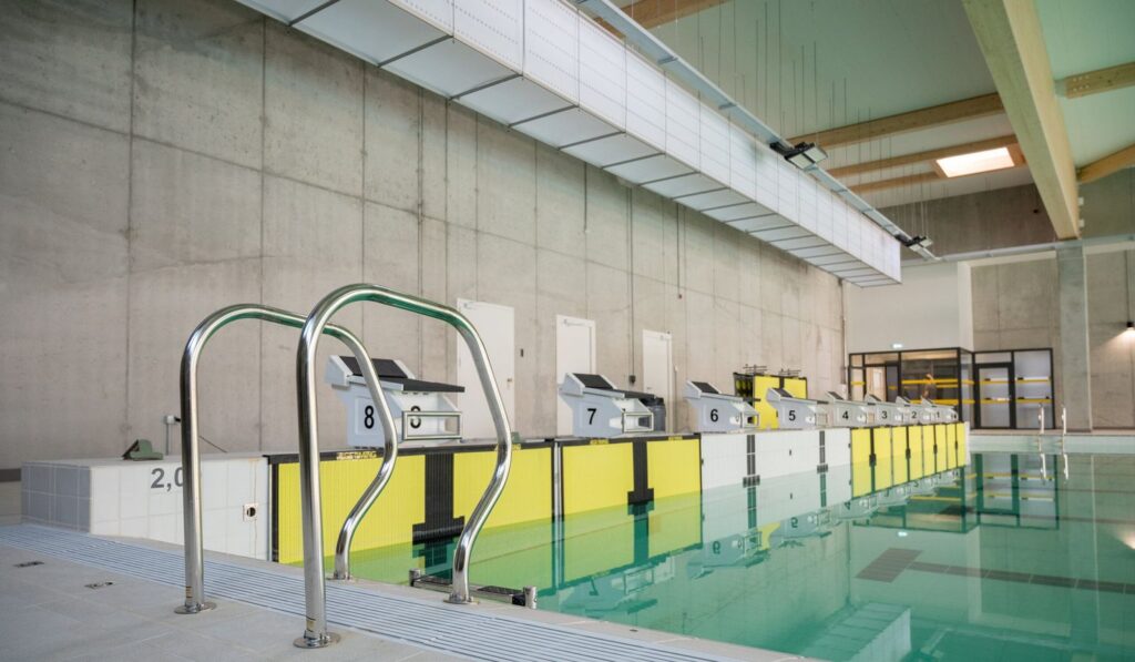 Panemunės baseinas (arch. R.Urbonavičiūtė, D.Gavėnė). Foto: Kauno savivaldybės.