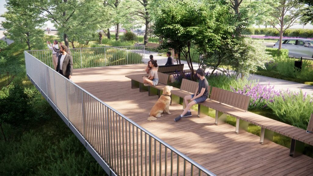 Neries krantinė Vilniuje (arch. „Urban Line“, „Realprojektas“, „Martyno Marozo architektūra ir planavimas“).