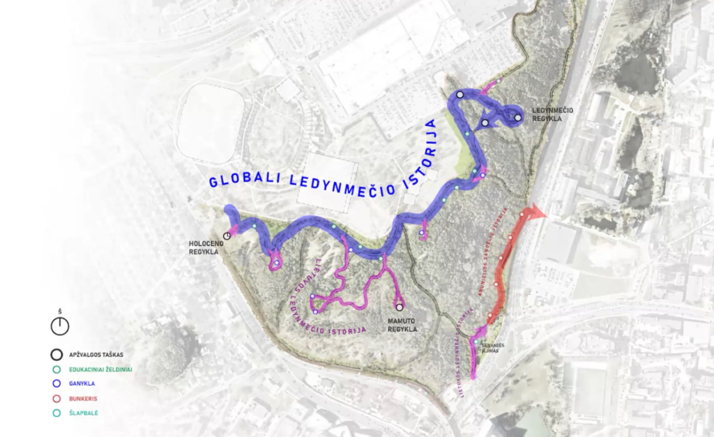 Mamutų slėnis (arch. „Bauland“).