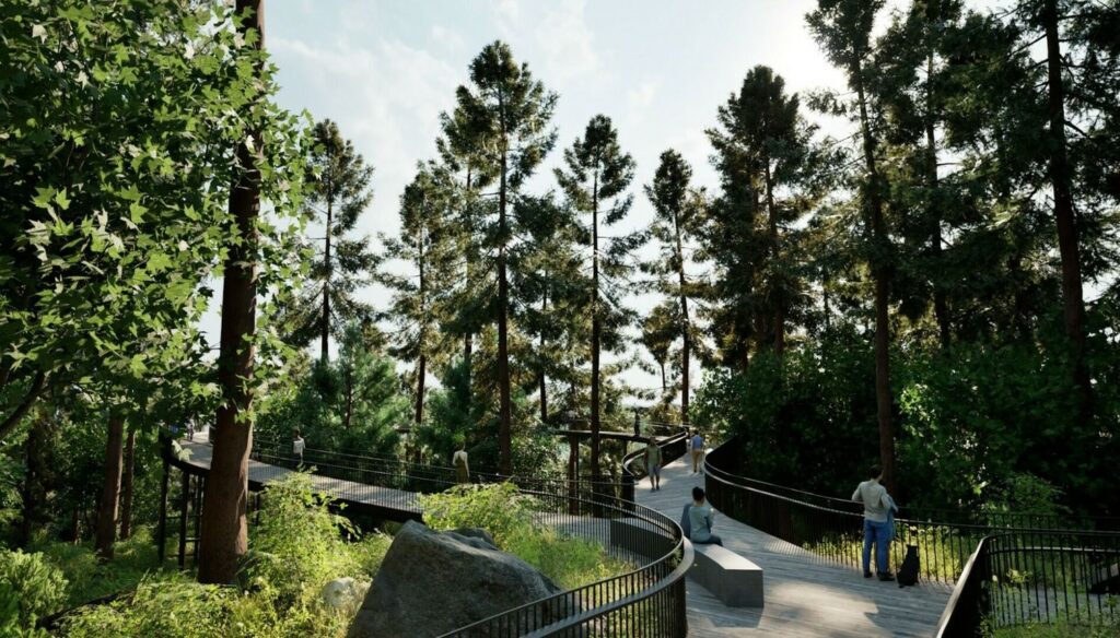 Mamutų slėnis (arch. „Bauland“).