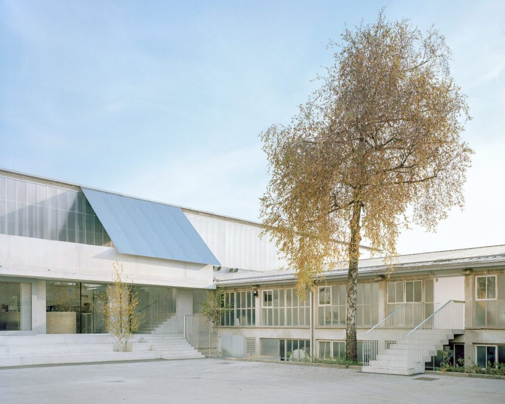Slovėnijos nacionalinio dramos teatro laikinosios erdvės Liblijanoje (autoriai Anja Vidic, Jure Grohar). Foto: M. Delvaux.
