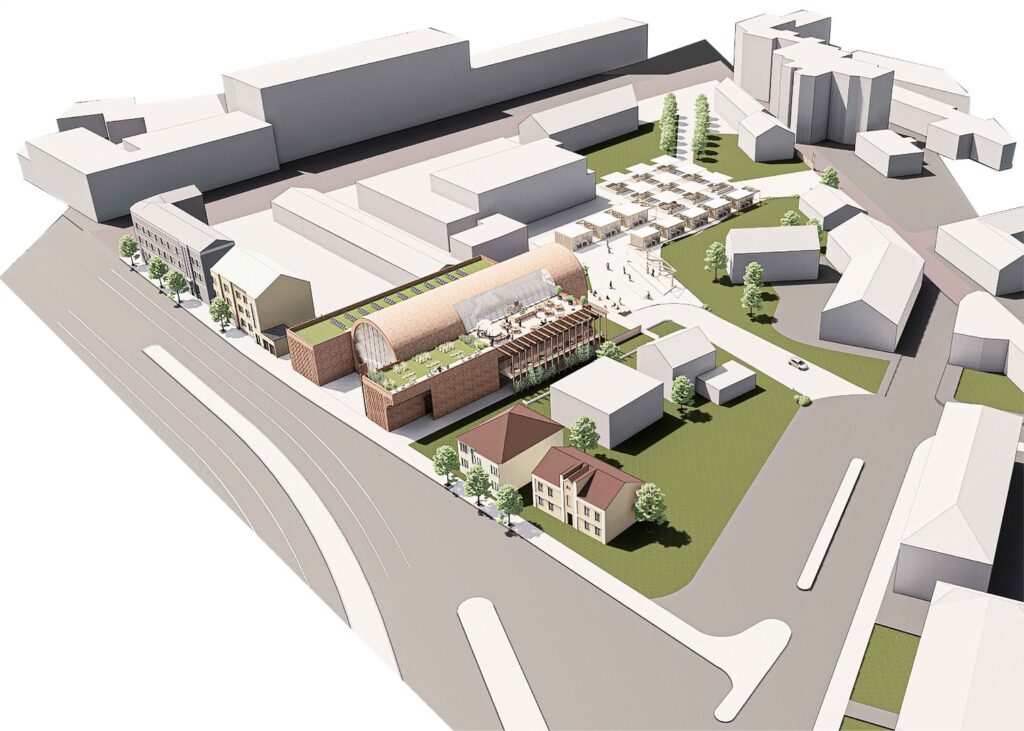 Kauno Stoties turgus (arch. G.Janulytė-Bernotienė, G.Zykuvinė).