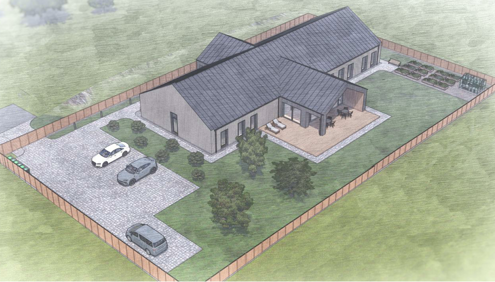Grupinio gyvenimo namai, skirti asmenims su psichikos ir (ar) intelekto negalia (projektuotojas UAB „Progresyvūs projektai“ (PV ir PDV D.Zubavičienė; arch. P.Adomaitis). 