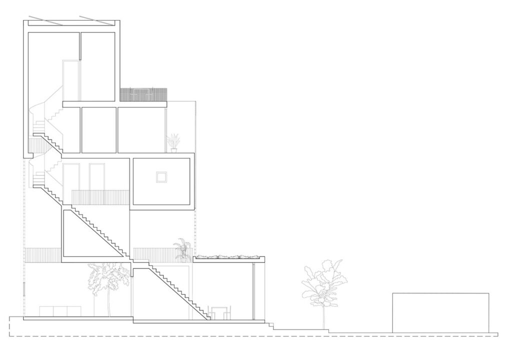 Šviesos namas“ Amsterdame (arch. studija „Studioninedots“).