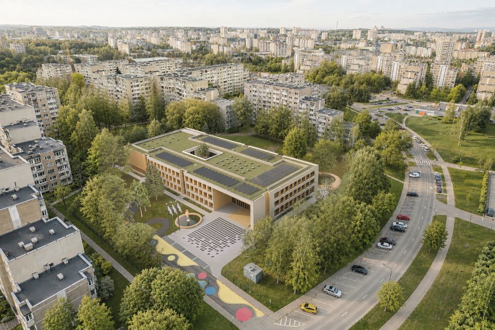 Konkursinis projektas devizu „Oooazė“. 