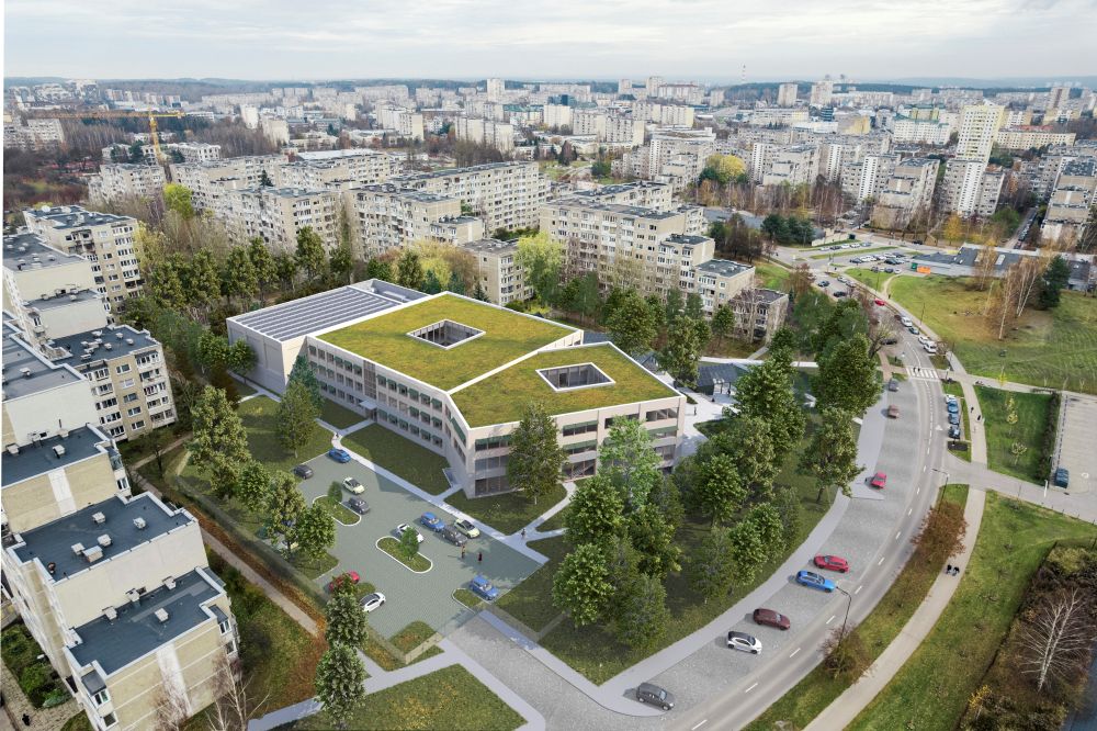 Konkursinis projektas devizu „Šilas“. 