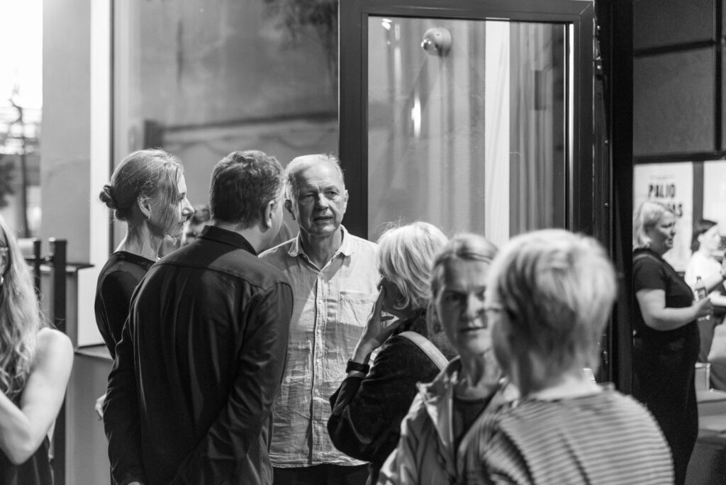 Diskusijos apie architekto Jurgio Rimvydo Palio asmenybę ir jo kurtą miestą netilo dar ilgai. Foto: Kajus Len. 