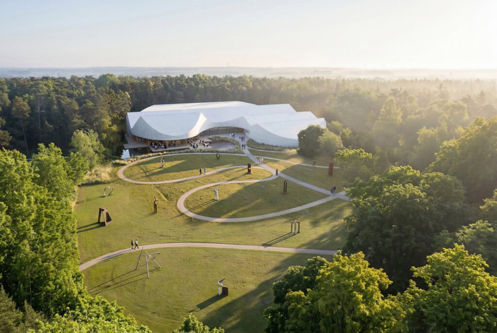 Konkursinis projektas devizu „Įkvėpti“ (arch. „HEIMA architects“, 1-oji vieta).