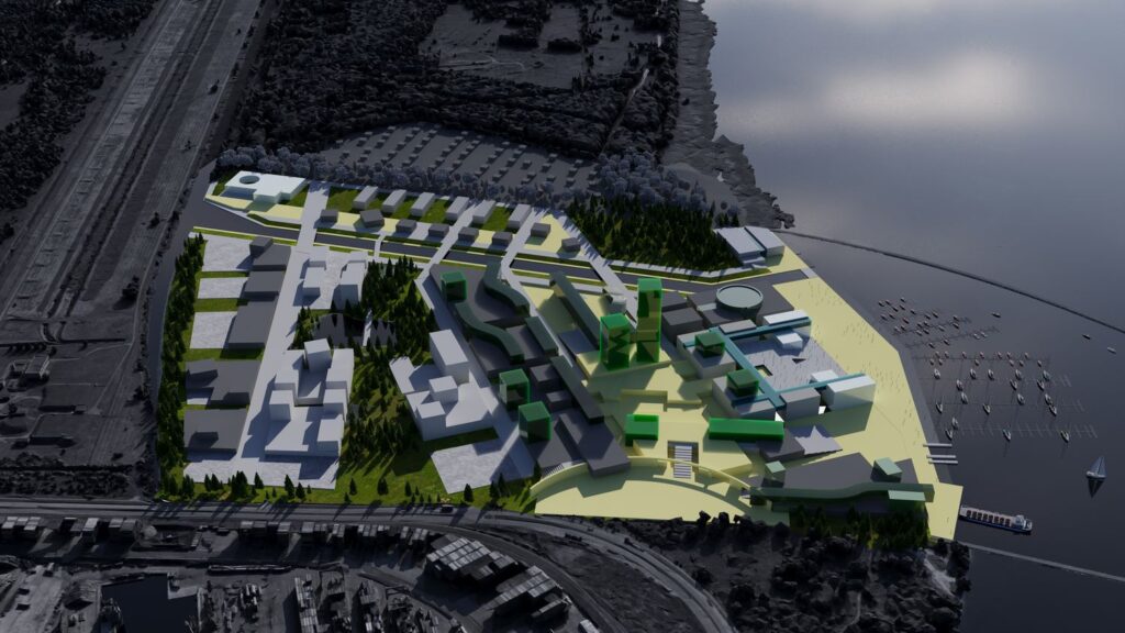 Konkursinis projektas devizu „TUR1206“ (arch. MB „ARCHITEKTĖ“), 3-oji vieta.