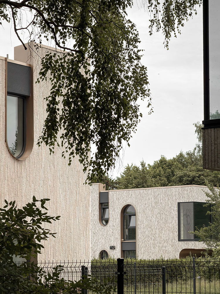 Žeimenos namai“ (arch. Ugnius Vasiliauskas ir Aurelija Daugėlaitė; „Ugnius ir architektai“), 1-oji vieta. Foto: Ieva Gailė.