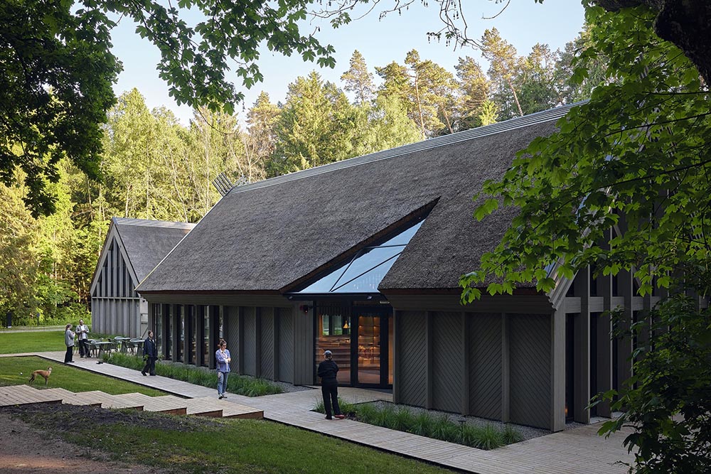 Svečių namai „Pašto kelias“ (arch. Rytis Mikulionis ir Dalia Treinytė), 1-oji vieta. Foto: Norbert Tukaj.