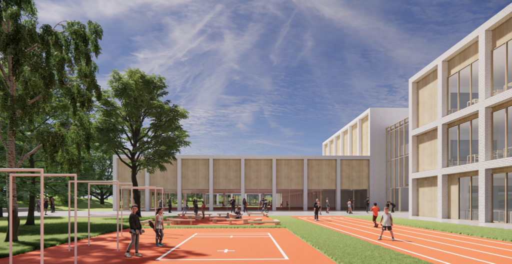 Pavilnio progimnazija (projektuotojas „Office De Architectura“; arch. J.Bernotaitė, P.Vaitiekūnas, A.Ropolas).
