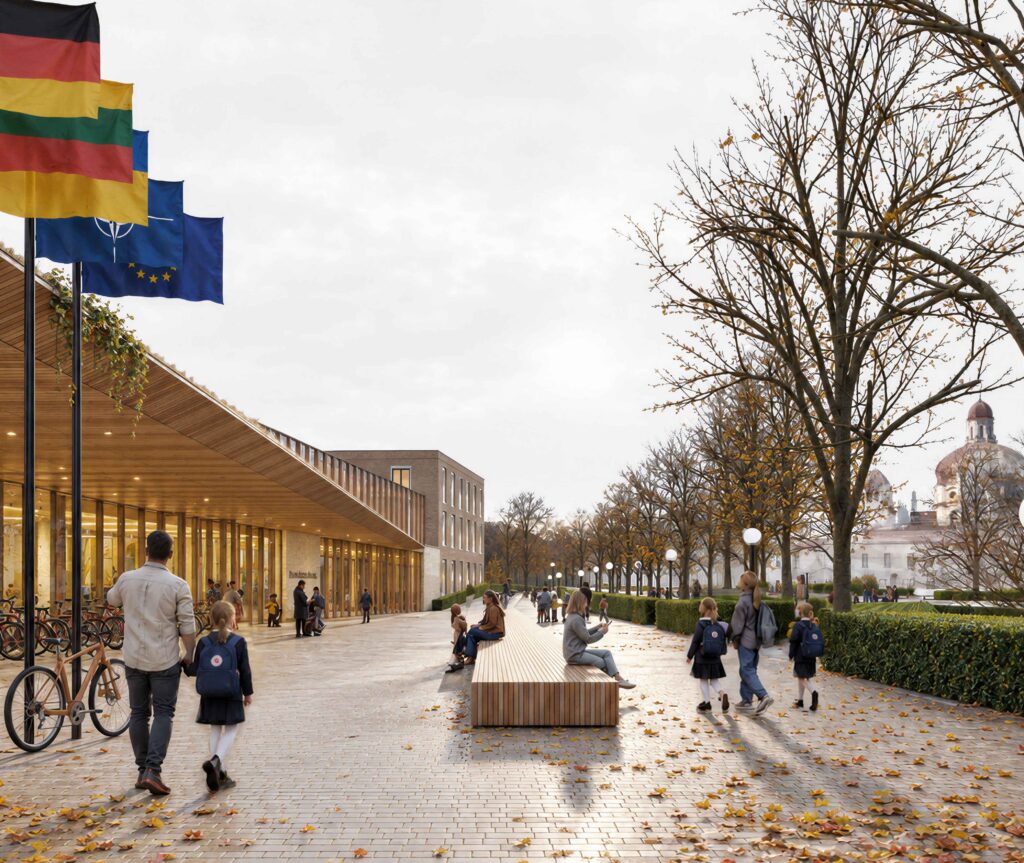 Konkursinis projektas devizu DEUTSCHE SCHULE VILNIUS. 